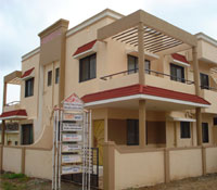 Akash Bungalows, a residential project by Deep Constructions, Khutwade Nagar, Nashik