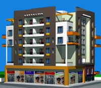 Prabhu Capital - project by Pacific Builders at Nashik Pune Road in Nashik