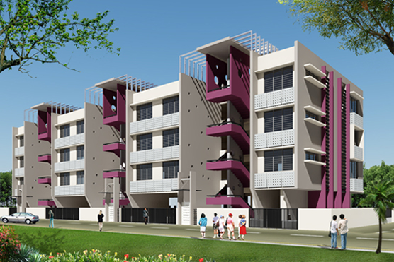 Sai Ganesh Park - 2 BHK luxurious terrace flats at Wadala Nashik